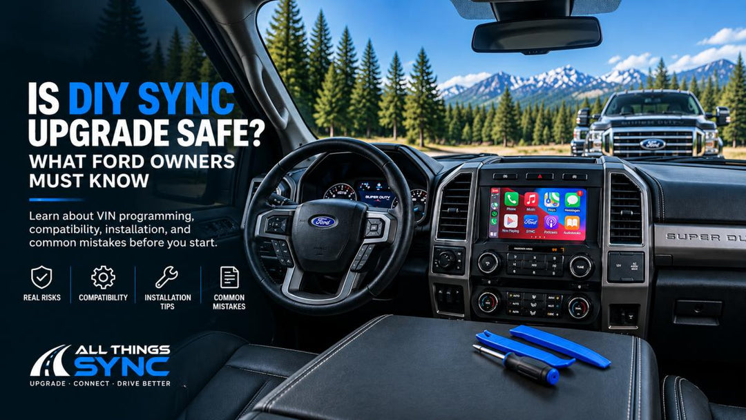 Is DIY SYNC Upgrade Safe? What Ford Owners Must Know