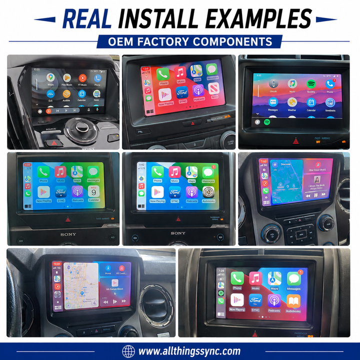 FORD & LINCOLN SYNC 2 TO SYNC 3 UPGRADE WITH ANDROID AUTO, APPLE CARPLAY