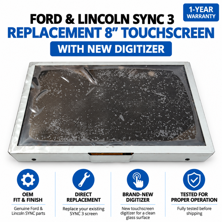 Sync 3 Replacement Screen with new Digitizer