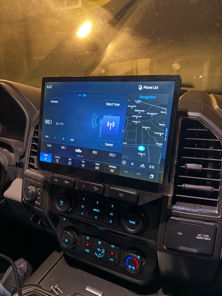 2017-2022 Super Duty 12" Sync 4 Upgrade Kit